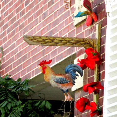 Petit décors Coquelicots en sculptures à VERNON