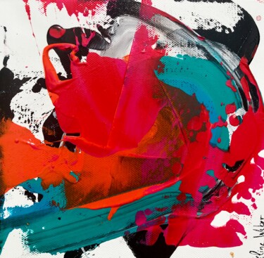 Peinture intitulée "Sweet-12" par Céline Weber, Œuvre d'art originale, Acrylique