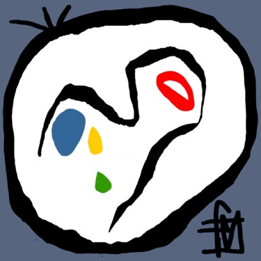 toute la misère du monde Arts numériques intitulée "toute la misère du…" par Franck Vidal, Œuvre d'art originale, Peinture numérique