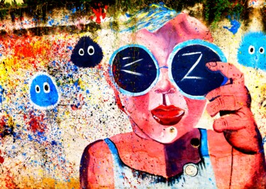 摄影 标题为“Baby Zzzz” 由Benoit Van Canneyt (Beach Art Blankenberge), 原创艺术品, 数码摄影