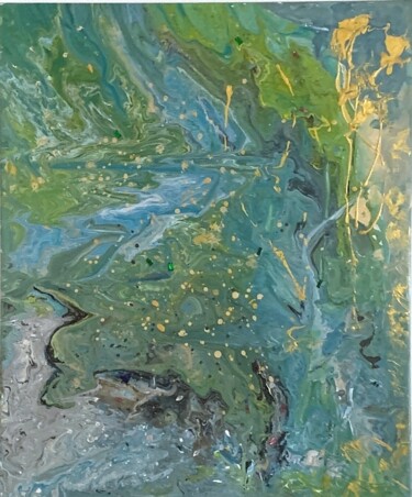 Painting titled "Origine du monde" by Albina Khm, Original Artwork, Acrylic