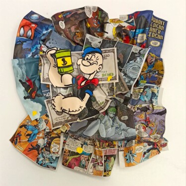 绘画 标题为“Popeye” 由Sara Arnaout, 原创艺术品, 丙烯