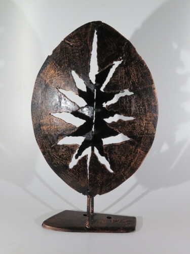 Sculpture intitulée "Ovale I" par Michel Sidobre, Œuvre d'art originale, Métaux