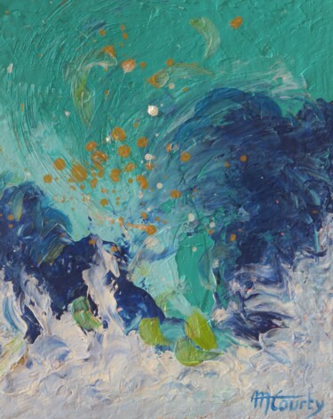 "RESSAC" başlıklı Tablo Myriam Courty tarafından, Orijinal sanat, Akrilik