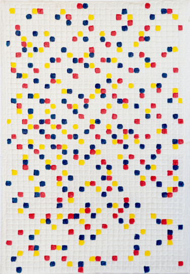 jeu Peinture intitulée "jeu" par Lucie Gauthiot, Œuvre d'art originale, Acrylique