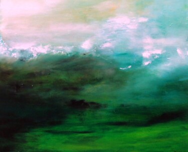 Painting titled "Nature" by Belas, Original Artwork, Oil