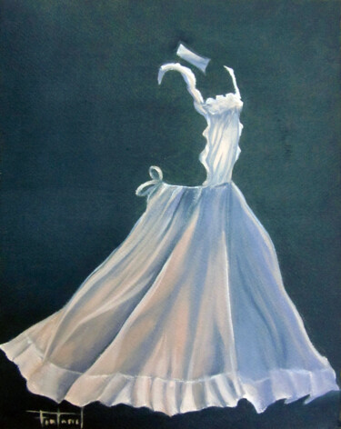 Pintura titulada "Davantal 5" por Josep Maria Fontanet Sureda, Obra de arte original, Oleo