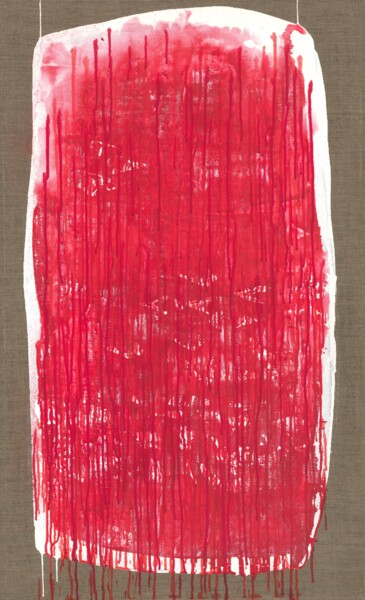 Red Sea Schilderij getiteld "Red Sea" door Liubov Kondratovich, Origineel Kunstwerk, Acryl