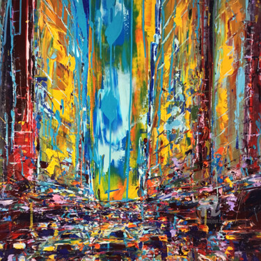 Sans titre Pittura intitolato "Sans titre" da Francois Barroux, Opera d'arte originale, Olio