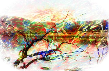 Digital Arts titled "Refaire danser les…" by Christelle Marini, Original Artwork, Digital Painting