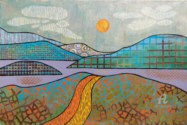 Touching of the Sun 10 Schilderij getiteld "Touching of the Sun…" door Ariadna De Raadt, Origineel Kunstwerk, Acryl