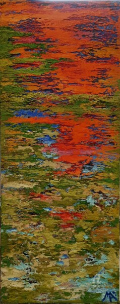 绘画 标题为“Lever de soleil à E…” 由Marina Argentini, 原创艺术品, 颜料