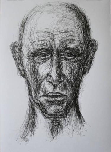 「Stany chwilowe... 5」というタイトルの描画 Barbara Koszによって, オリジナルのアートワーク, 鉛筆