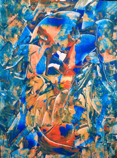 Schilderij getiteld "High hopes" door Marianne Huizinga, Origineel Kunstwerk, Acryl