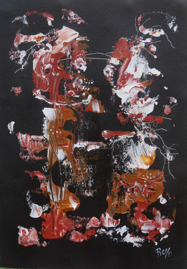 Painting titled "Guguls Dance" by Jean Jacques Royo, Original Artwork, Acrylic