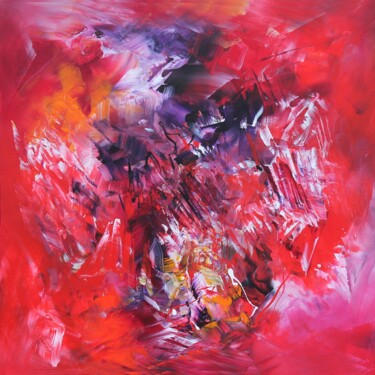 Painting titled "More Than Love" by Paresh Nrshinga F R S A, Original Artwork, Acrylic Mounted on Wood Stretcher frame