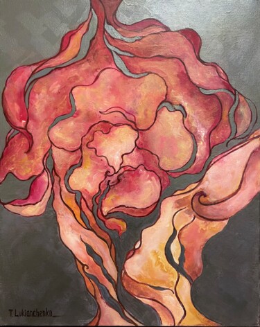 绘画 标题为“An apple” 由Tetiana Lukianchenko, 原创艺术品, 丙烯