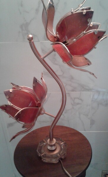 Design titled "mon azalée" by Ellaoachat, Original Artwork, Luminaire