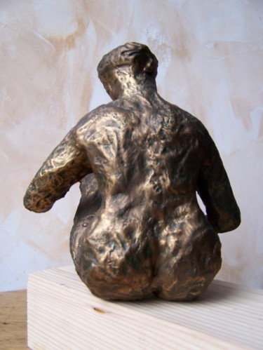 Sculpture intitulée ""t'as de beaux yeux…" par Anne-Frédérique Ferret, Œuvre d'art originale, Autre