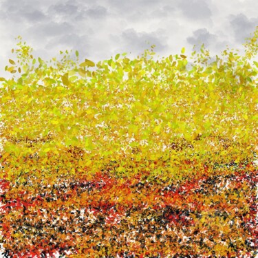 Arte digital titulada "Autumn Vibes2" por Viola Gr, Obra de arte original, Pintura Digital