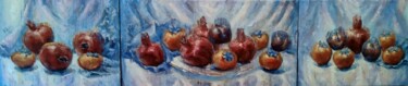 《..and every tree that has seed bearing fruit..》Triptych 绘画 标题为“《..and every tree t…” 由Alex Klas, 原创艺术品, 油 安装在木质担架架上