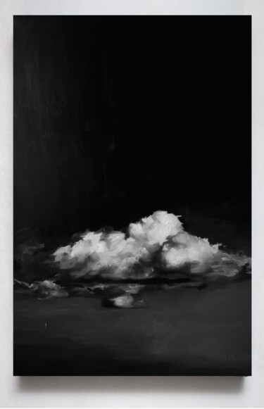 제목이 "Black clouds 2"인 미술작품 Liza Orlovska로, 원작, 기름