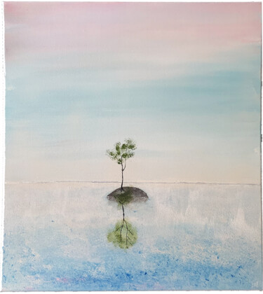 Peinture intitulée "Solo" par Sylvain Moreau (2 Pinceaux), Œuvre d'art originale, Acrylique