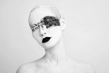 Photography titled "Black Heart" by Olga Volodina, Original Artwork, Digital Photography