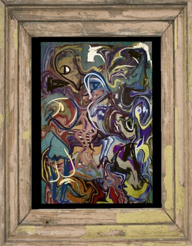 Arts numériques intitulée "Petite douceur..." par Jacky Patin, Œuvre d'art originale, Peinture numérique