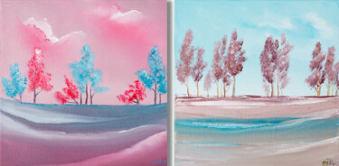 Miniature 3 Painting titled "Miniature 3" by Svitlana Kalinina, Original Artwork, Oil