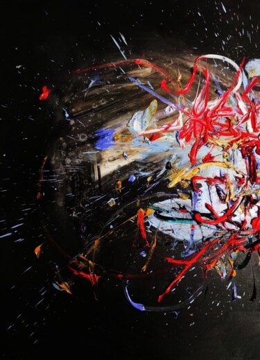 Peinture intitulée "Huile sur toile 100…" par Karls, Œuvre d'art originale, Huile