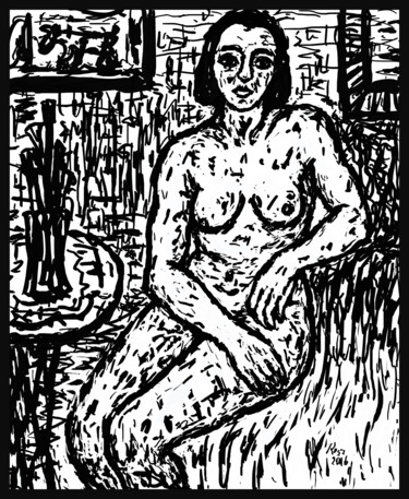 数字艺术 标题为“Rozdział zamknięty.…” 由Barbara Kosz, 原创艺术品, 数字油画
