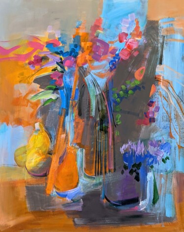 제목이 "on the windowsill"인 미술작품 Armen Ghazayran (Nem)로, 원작, 아크릴