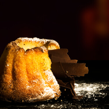 Photographie intitulée "Gâteau de Savoie" par Alain Boulivet, Œuvre d'art originale, Photographie numérique