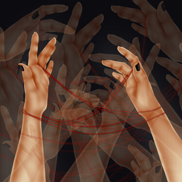 Digital Arts titled "cap ou pas cap" by Dazeskin, Original Artwork, Digital Painting