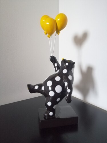Sculpture intitulée "Alvin" par Carole Carpier, Œuvre d'art originale, Résine