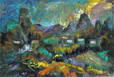 绘画 标题为“Landscape 35-21 Sta…” 由Chuzhik, 原创艺术品, 油