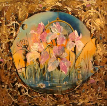 「Spring formula」というタイトルの絵画 Tatjana Gurboによって, オリジナルのアートワーク, オイル