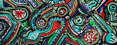 "Life in Colors 65" başlıklı Tablo Veronica Vilsan tarafından, Orijinal sanat, Akrilik