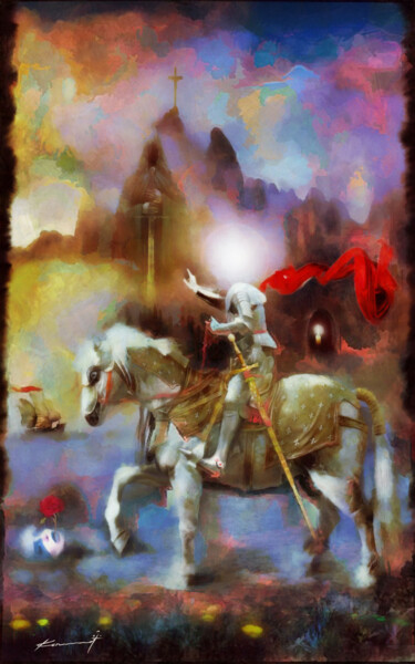 绘画 标题为“«Prophecy”” 由Константин Скопцов, 原创艺术品, 丙烯