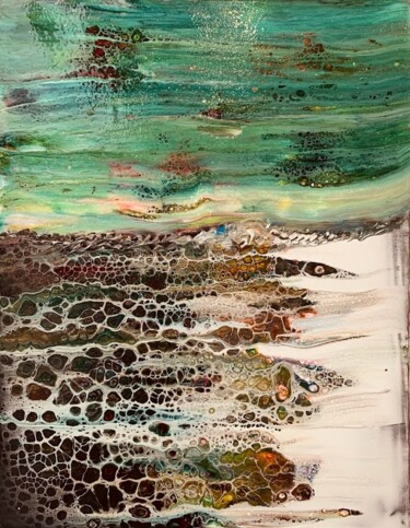 Peinture intitulée "Natural Lace" par Laurent Magrez (LMag), Œuvre d'art originale, Acrylique Monté sur Châssis en bois