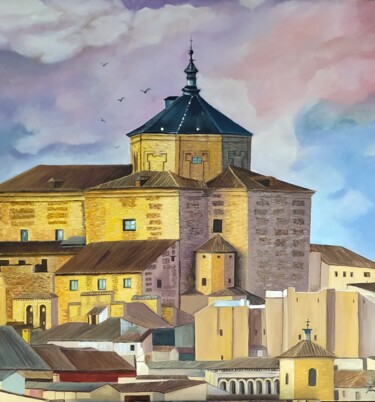 Puesta sol San Marcos Peinture intitulée "Puesta sol San Marc…" par Rosa M Fernández, Œuvre d'art originale, Huile