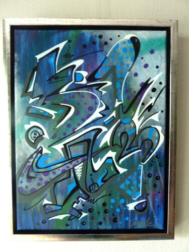 Peinture intitulée "100 titres 71" par Saname, Œuvre d'art originale, Acrylique
