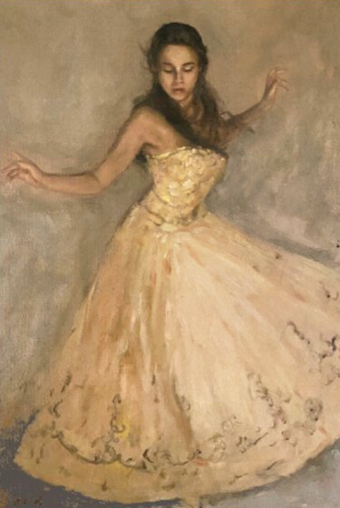 Schilderij getiteld "The Turnaround" door William Oxer, Origineel Kunstwerk, Olie