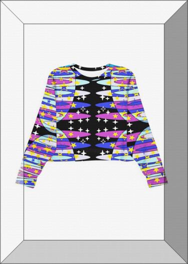 Arte digital titulada "DIGITAL ARTE-textil…" por Antonio Guimaraes, Obra de arte original, Trabajo Digital 2D