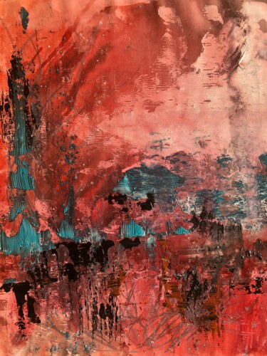 Painting titled "Breakdown" by Atignas Art, Original Artwork, Acrylic