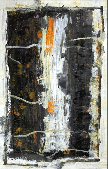 Painting titled "Hidden Place / Endr…" by Christophe Carton, Original Artwork, Oil