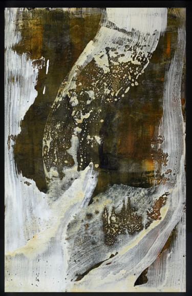Painting titled "Hidden Place / Endr…" by Christophe Carton, Original Artwork, Oil