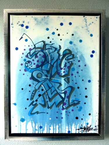 Peinture intitulée "Tag n°2123" par Saname, Œuvre d'art originale, Acrylique