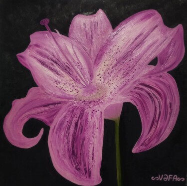 Peinture intitulée "Fidelity" par Vafa Majidli, Œuvre d'art originale, Huile
